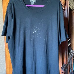 Fun multi colored bead top.